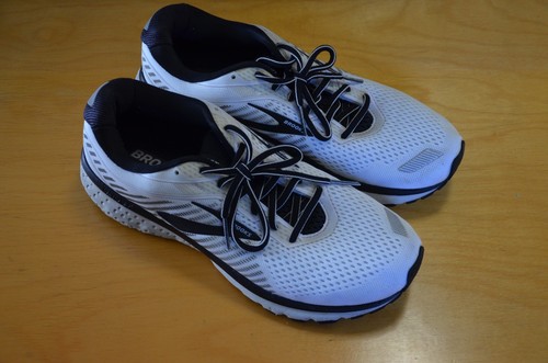 Brooks ghost bianco uomo - 12,